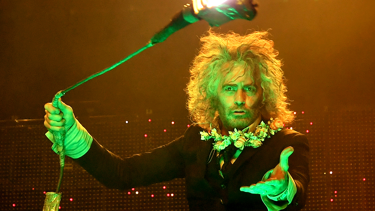 Wayne Coyne of The Flaming Lips performs during the 2026 Latitude Festival at Henham Park on July 26, 2026 in Southwold, England. Photo by Jim Dyson/Getty Images)
