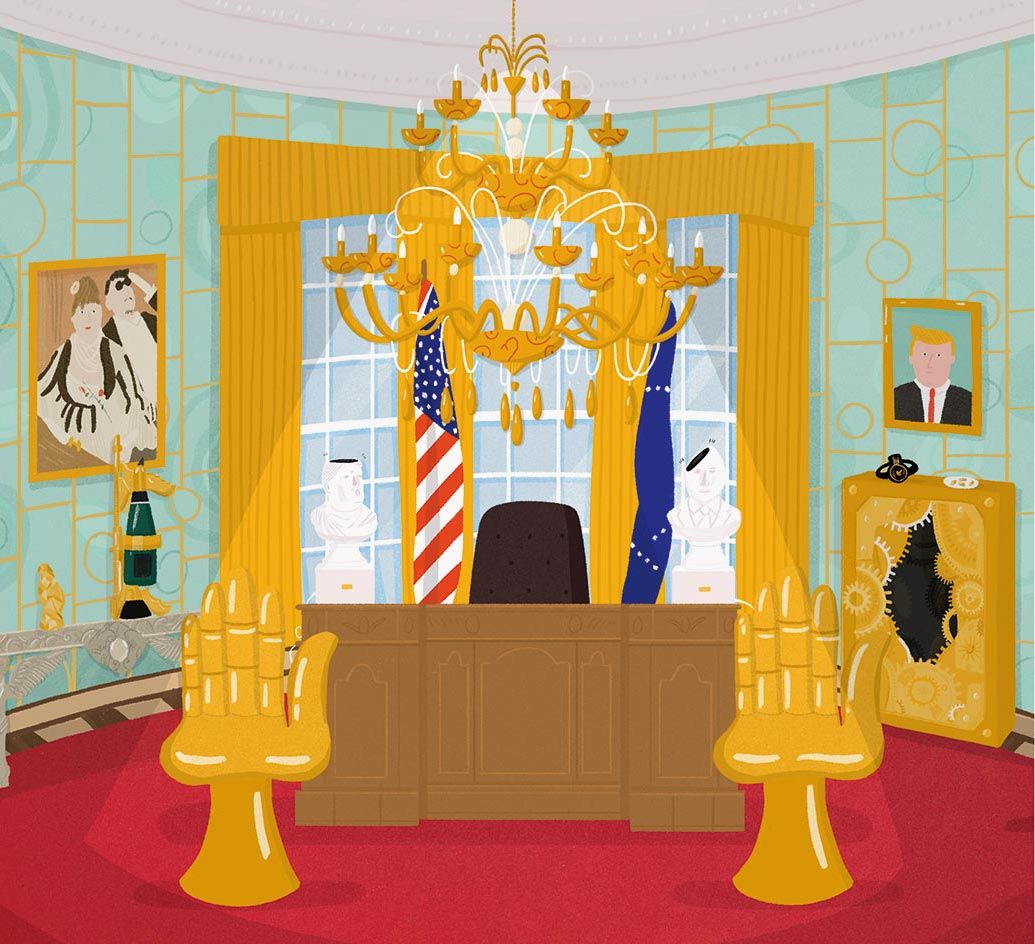 Inside Trump&#039;s Oval Office