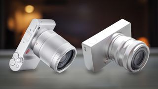 Leica TL2 next to a Sigma BF on a grey surface