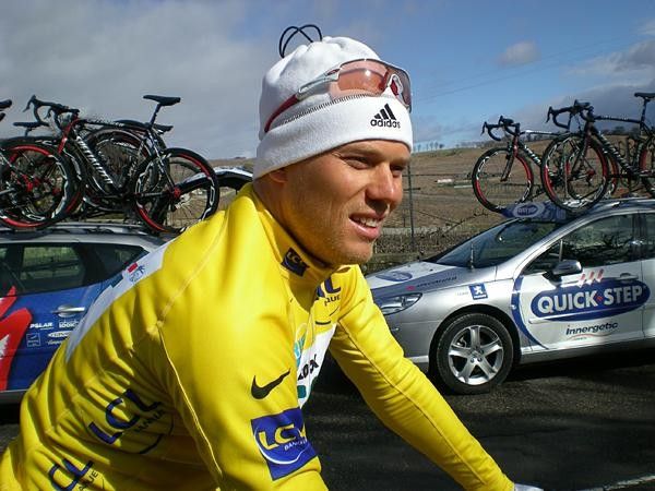 Thor Hushovd (Credit Agricole) has his last day in yellow