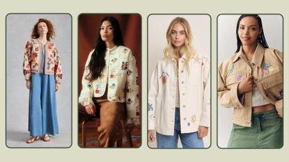 embroidered jacket trend