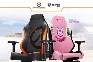 Overwatch Edition gaming chairs from Secretlab