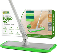 Microfiber Mop Floor Cleaning System - Washable Pads Perfect Cleaner for Hardwood for $39.95