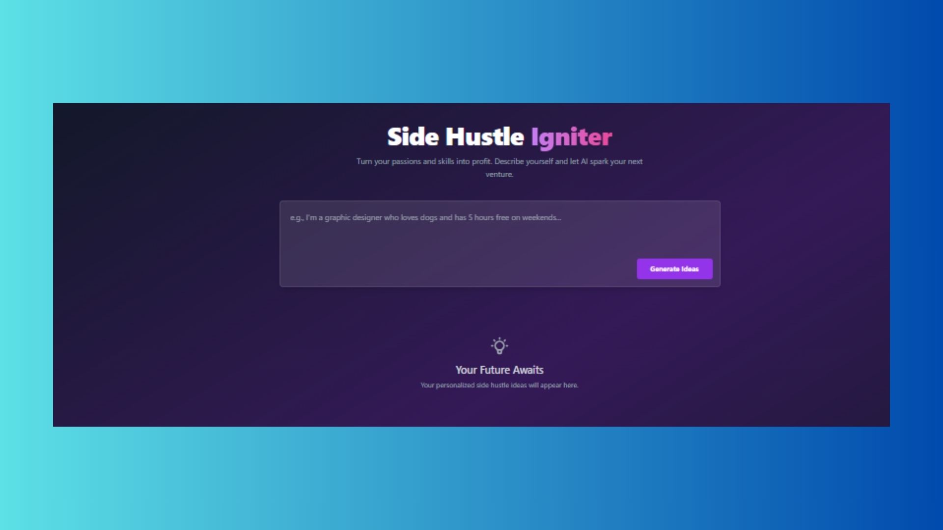screenshot of Google AI studio