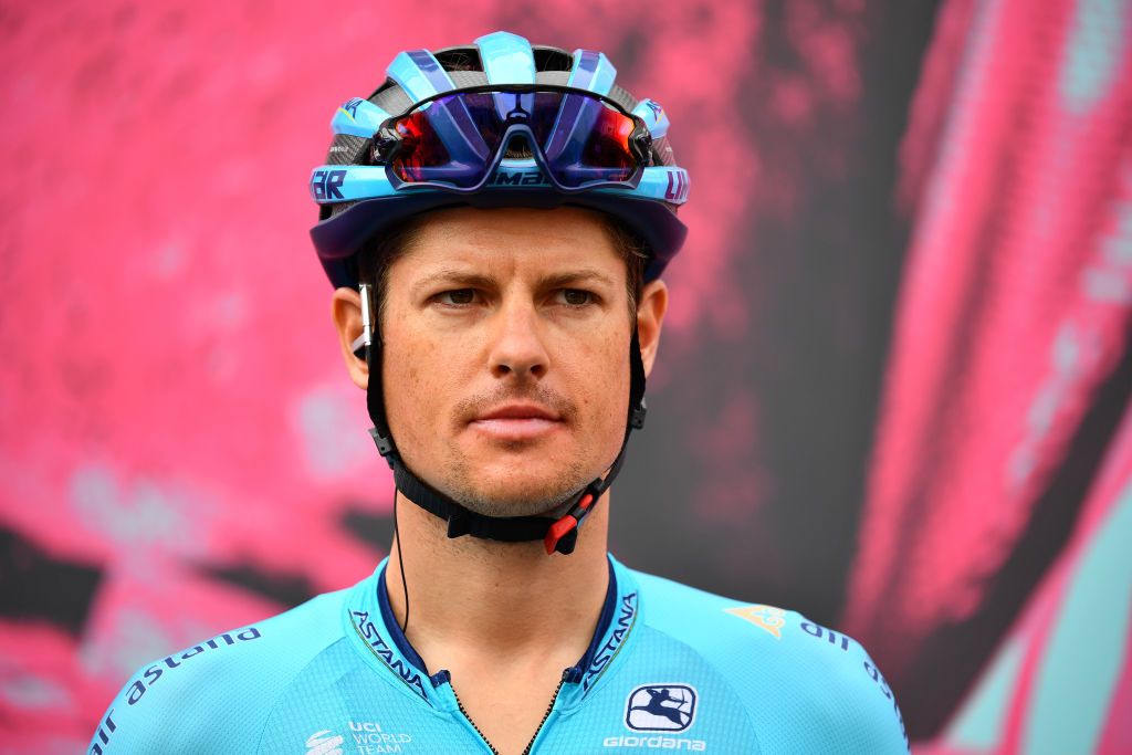 Jakob Fuglsang (Astana) before stage 5 of the Giro d&#039;Italia