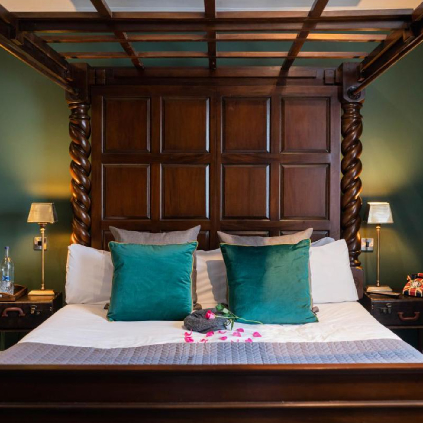 Four poster bed at The Vicarage