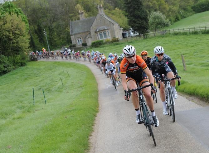 Riders during stage one of the Women's Tour