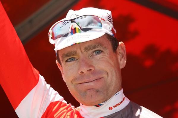 Cadel Evans was named the Hindmarsh Most Aggressive Rider of the Day.