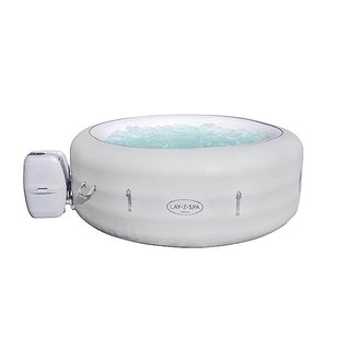 Lay-z-spa hot tub in white