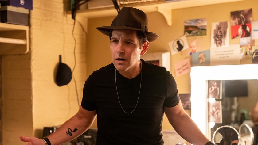 Paul Rudd&#039;s Ben Glenroy looking annoyed in Only Murders in the Building 