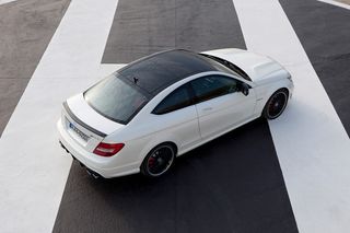Mercedes C63 side view