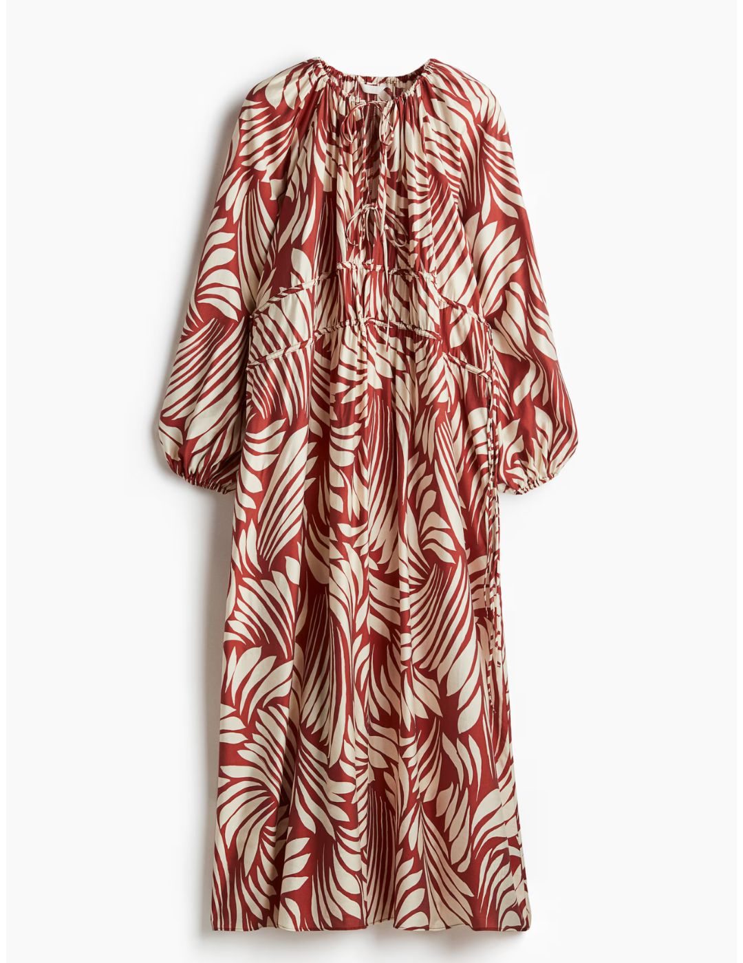 H&M, Oversized Drawstring-Detail Dress 