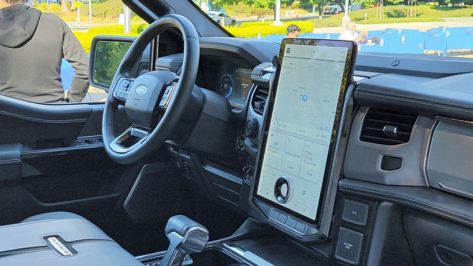 Check out the Ford F150 Lightning from all angles with space for