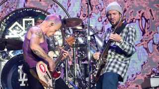Flea and John Frusciante of the Red Hot Chili Peppers