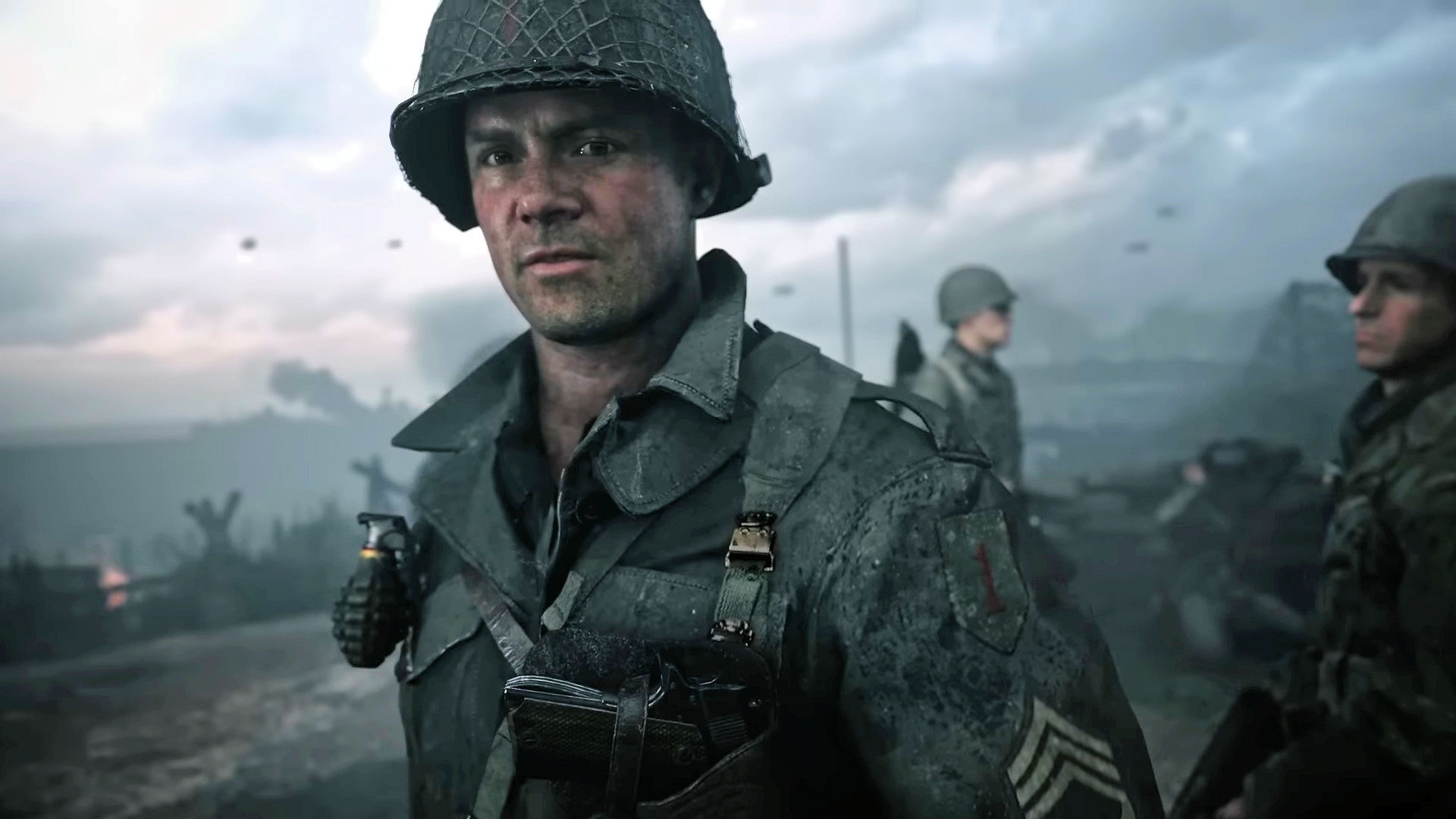 Call of Duty: WWII reveal trailer screenshots