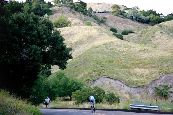 Riders had a scenic course for the prologue today.