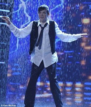 Breakdancing teen George Sampson was named the winner after a spectacular Singin' in the Rain