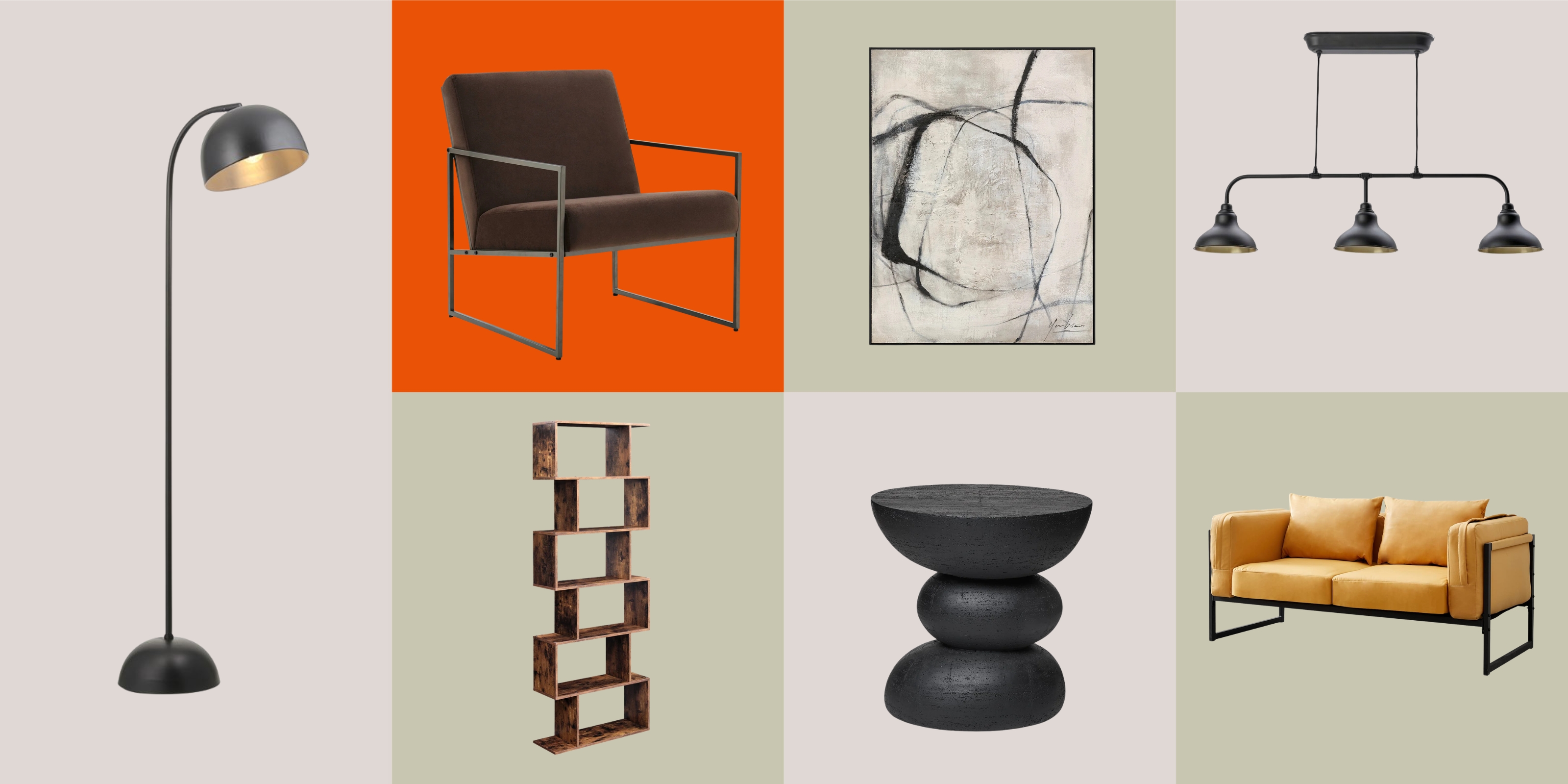 Industrial Living Room decor 