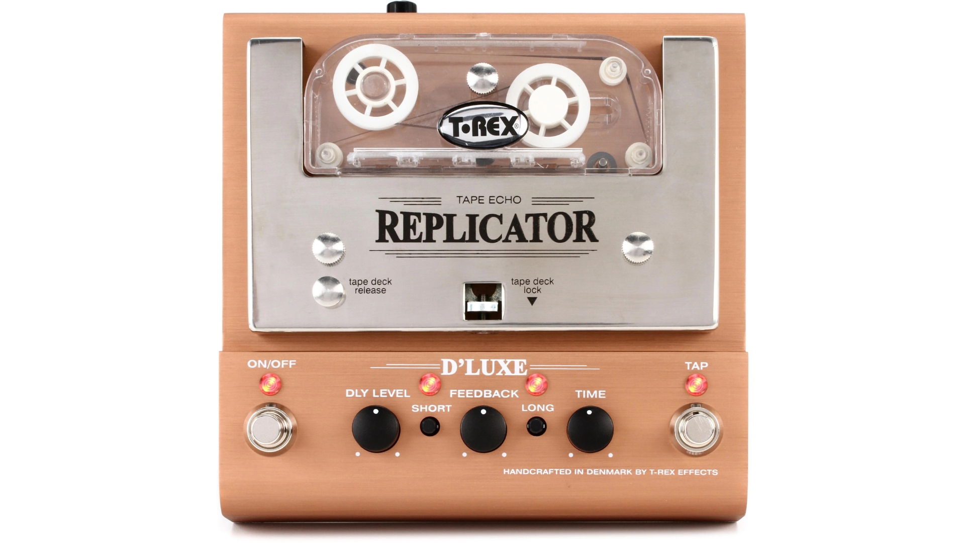 A T-Rex Replicator D&amp;rsquo;Luxe Tape Echo guitar pedal