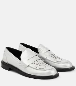 Anchor Leather Loafers