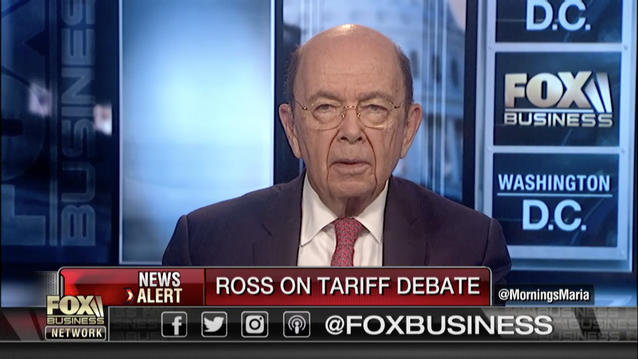 Wilbur Ross on Fox. 