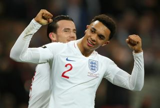 Trent Alexander-Arnold will be looking to establish himself as England's first-choice right-back.