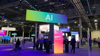 The AI stand at HPE Discover