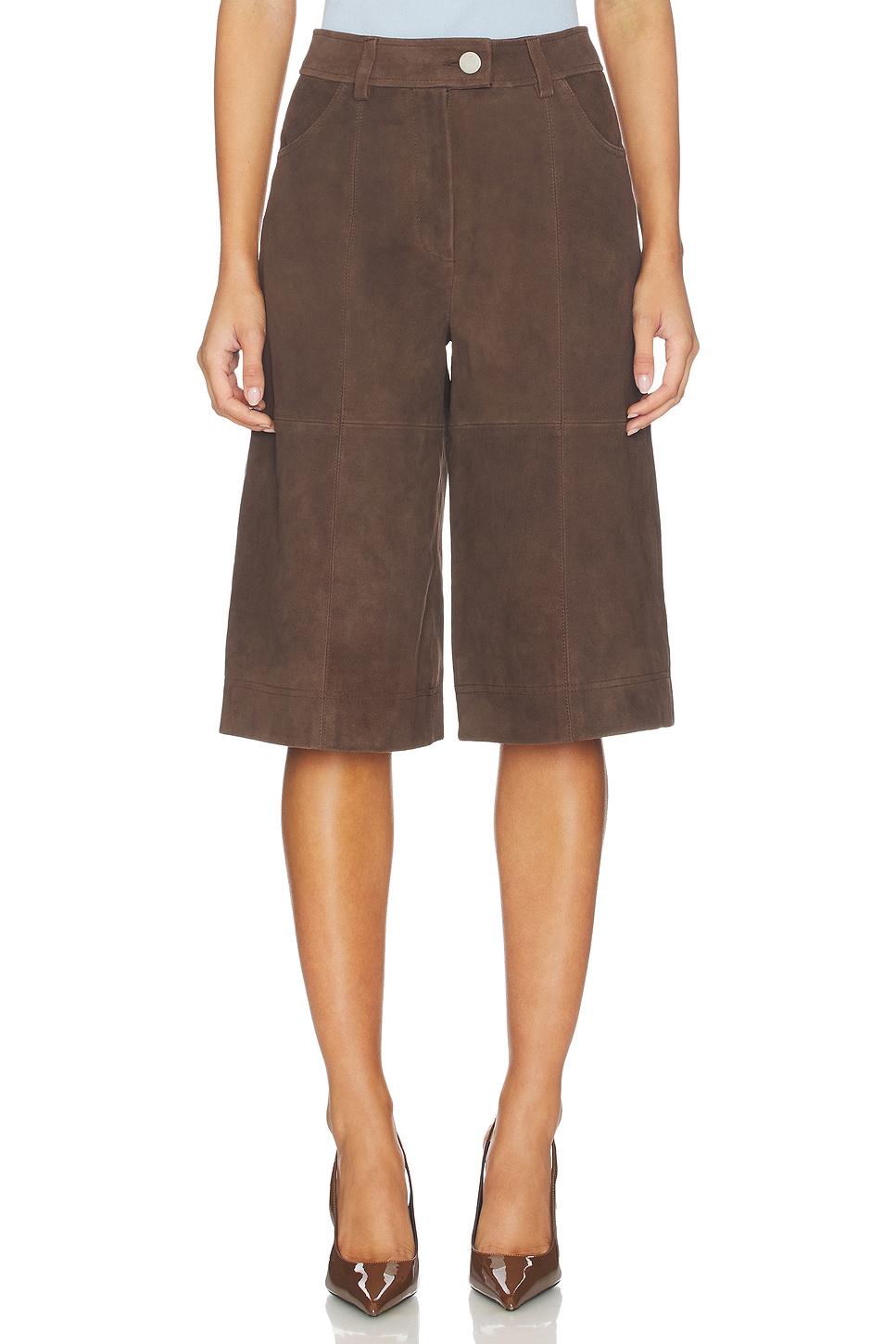 Arden Suede Culotte