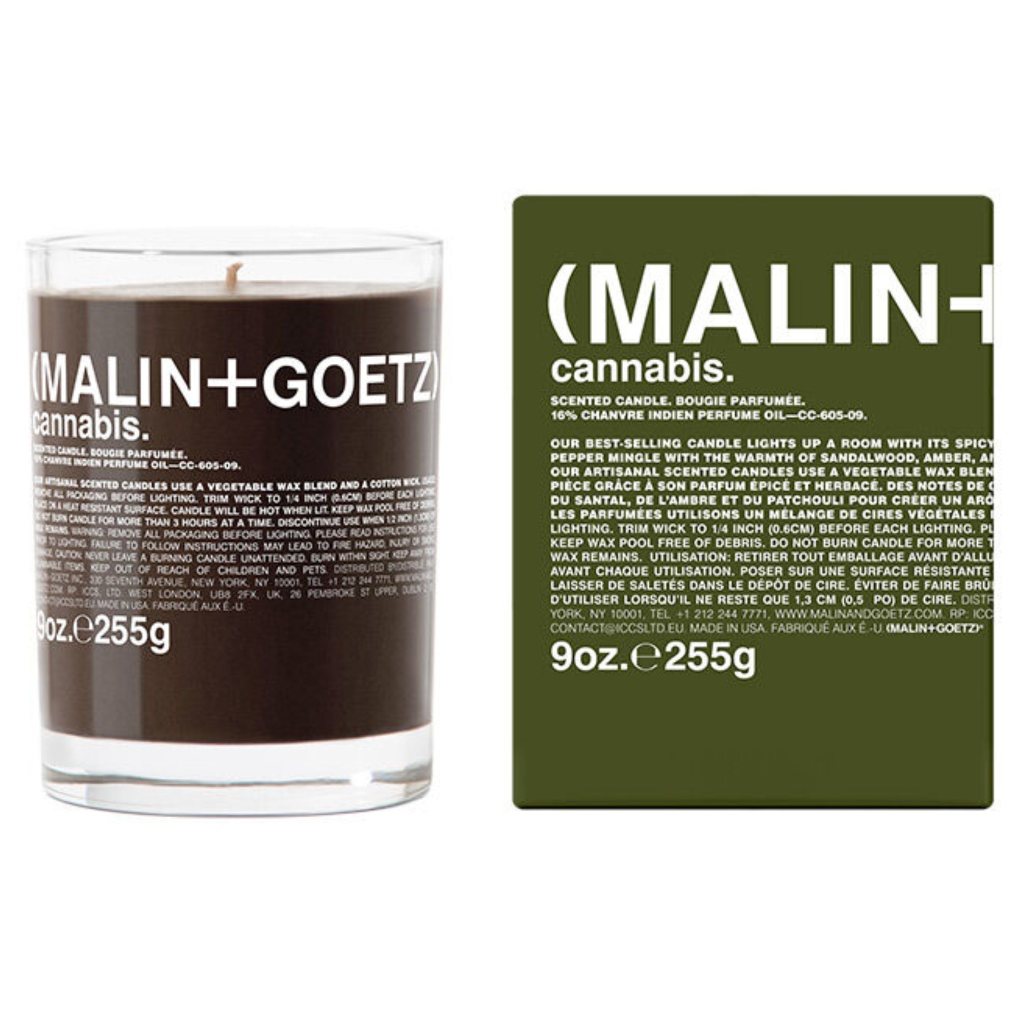 Malin+Goetz cannabis candle