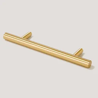 Plank Hardware Watt T-Bar Handle - 155mm - Brass