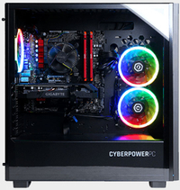 CyberPowerPC Desktop | Core i5 10400F | GeForce RTX 3060 | 8GB DDR4-3000 | 500GB SSD | 600W PSU | $1,109 at CyberPowerPC