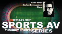 MARIO PONCE, Market Development at Shure