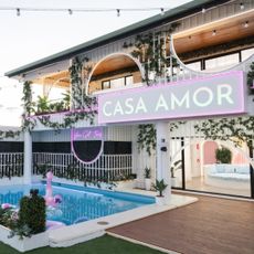 An image of the Casa Amor villa in 'Love Island USA' season 6.
