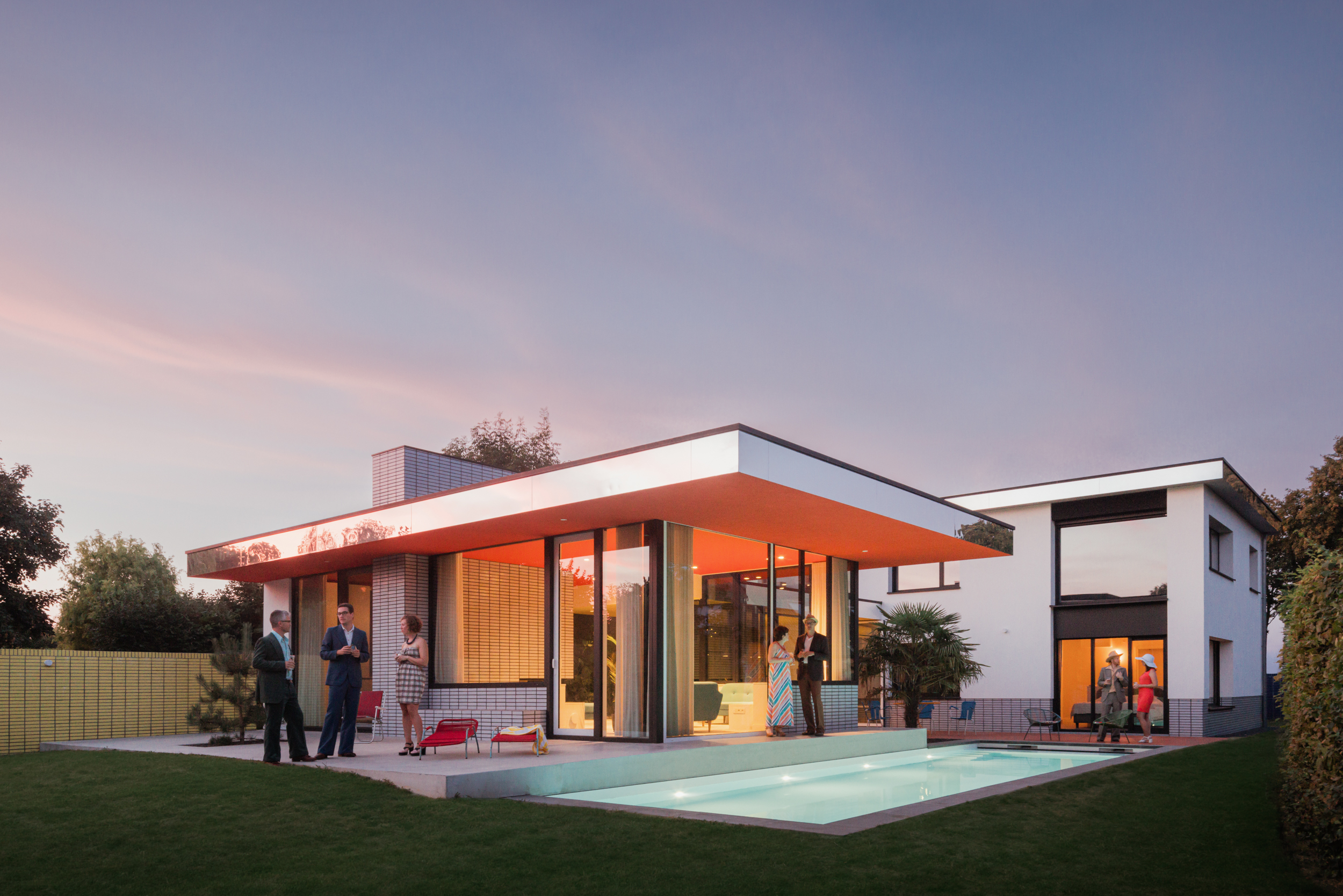 Painter's House midcentury Belgium