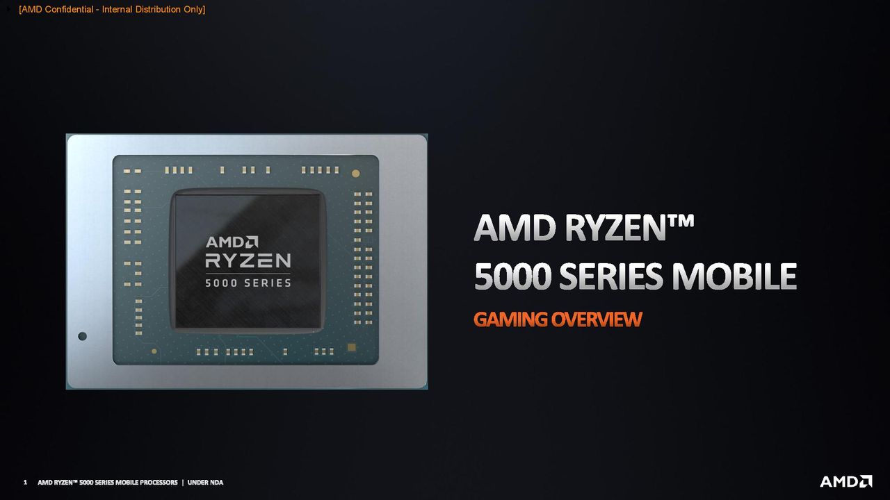 AMD Ryzen 5000 Mobile Gaming Benchmarks