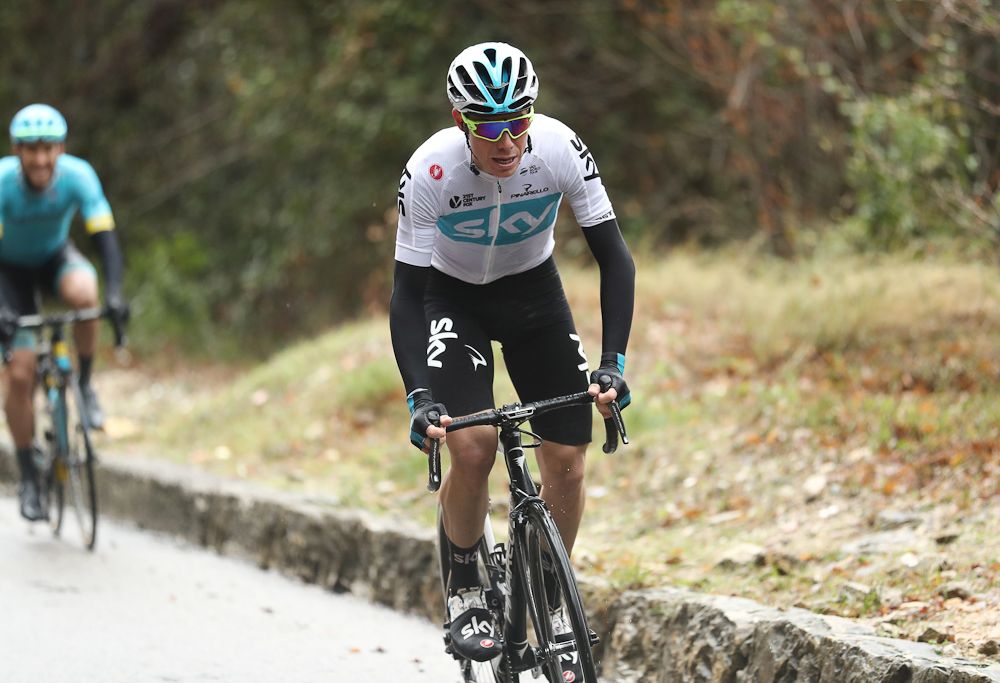 David de la Cruz attacks on the final day at Paris-Nice