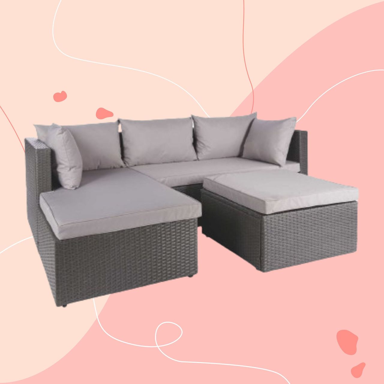 Aldi's sellout rattan corner sofa is returning to stores Ideal Home