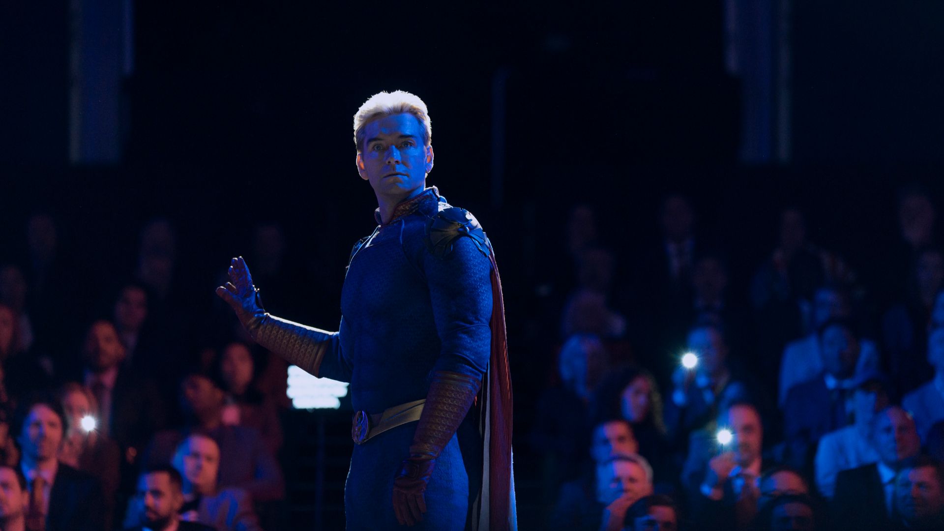 Antony Starr as Homelander in The Boys season 5