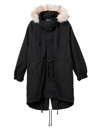 Monki parka coat, £70