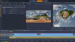 Pinnacle Studio interface