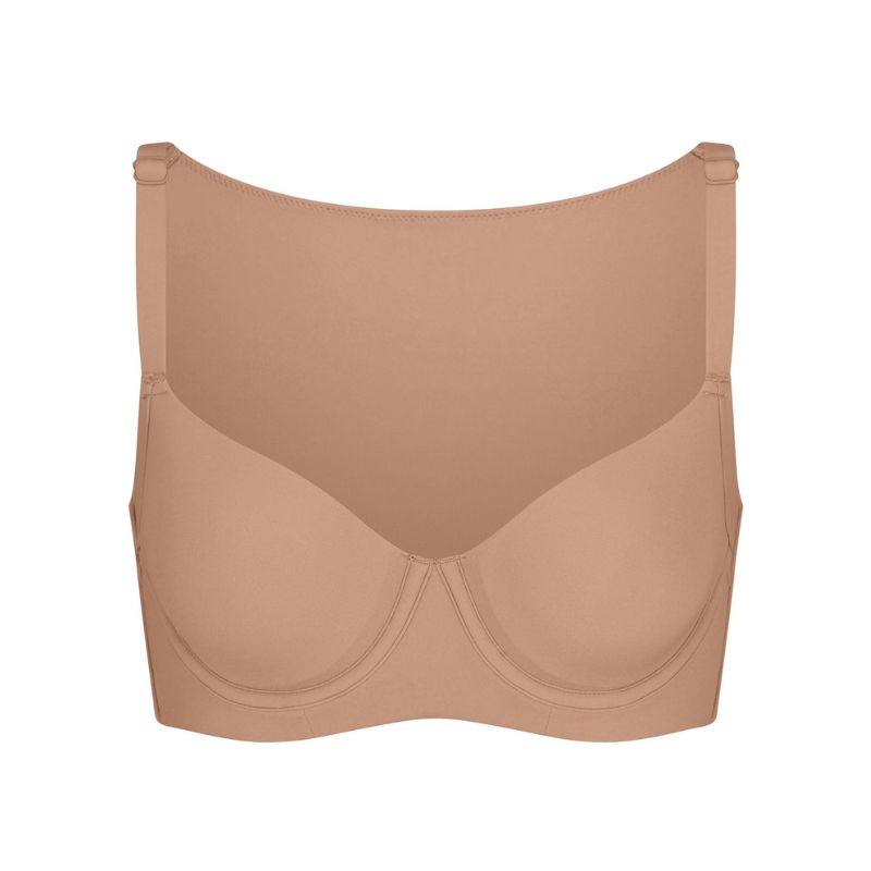 SKIMS, Back Smoothing Full Coverage Bra in Sienna