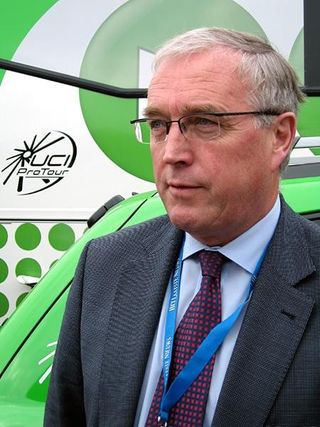 UCI President Pat McQuaid wants Unibet.com in all the ProTour races.