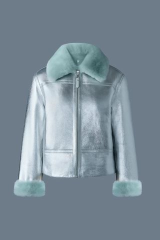 MACKAGE, Betty 2-in-1 Reversible Leather Shearling Jacket