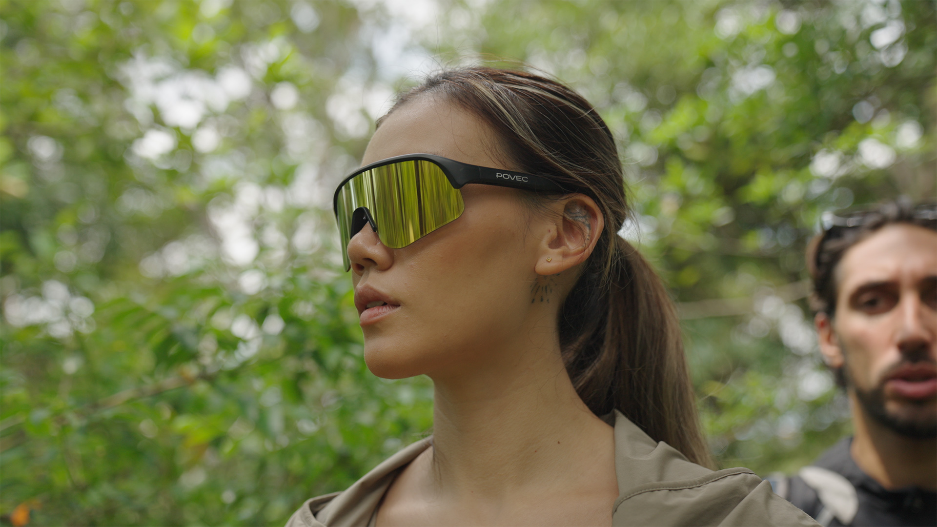 POVEC C1 sunnies in use