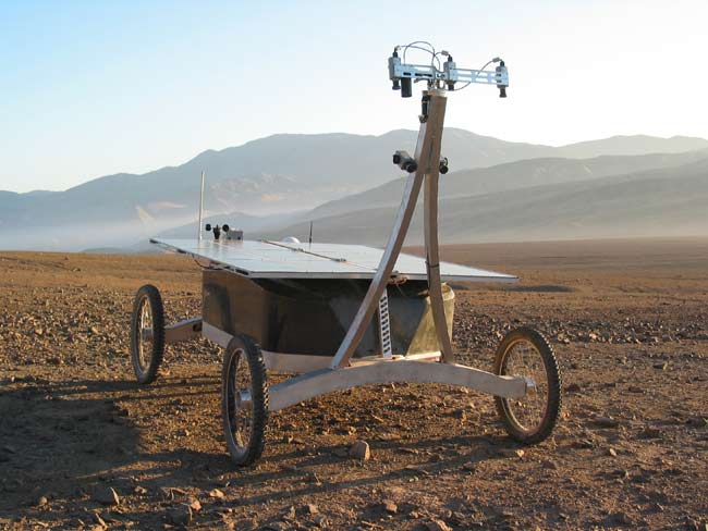 Robot Finds Life in Desert, Mimicking Skills Needed on Mars