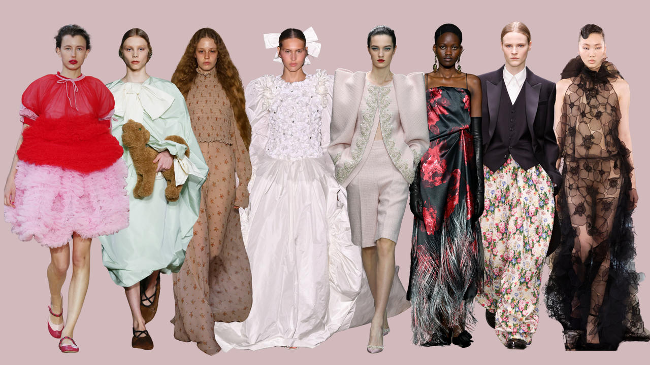 Rococo fashion: Runway looks 