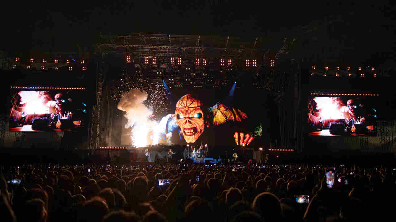 Iron Maiden&amp;rsquo;s Run For Your Lives stage set