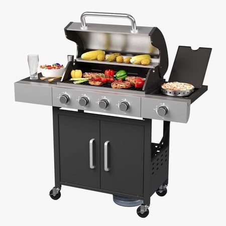 4 Burner Gas Propane Grill