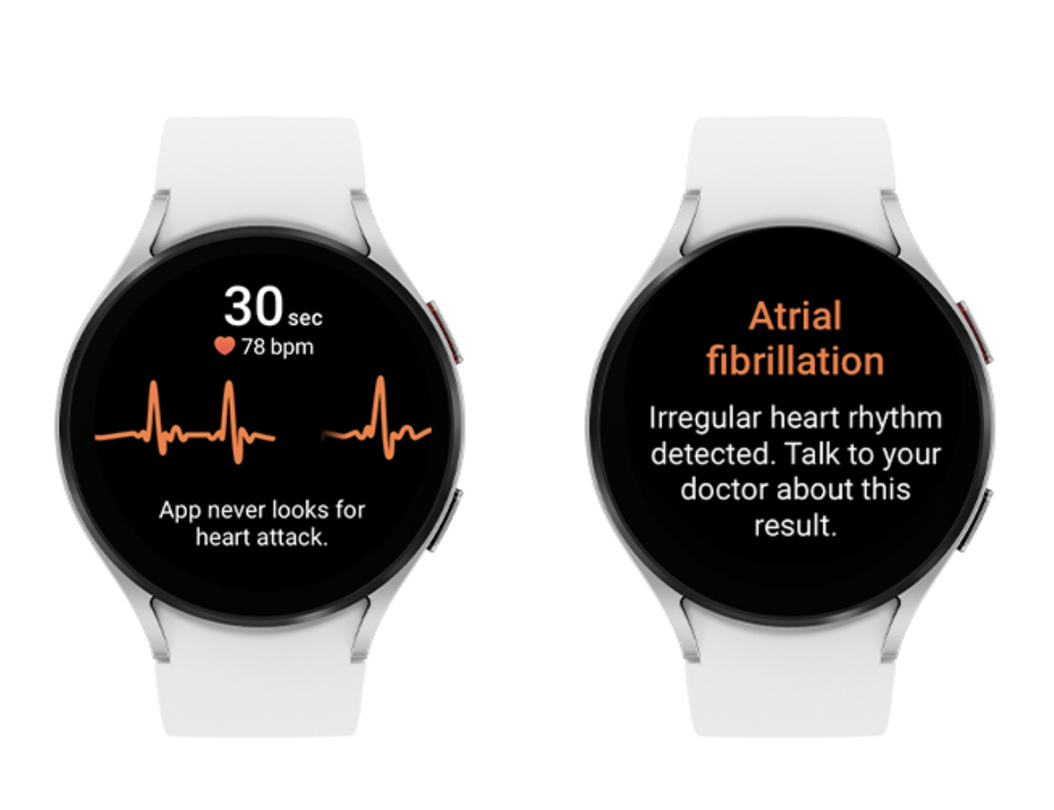 Samsung Galaxy Watch 5 with Irregular Heart Rate Notification (IHRN)