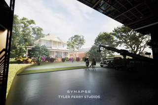 Rendering of a planned VR studio in Atlanta